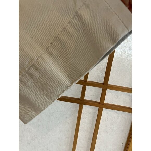 Ralph Lauren Sport Pants Womens Size 10 Beige Flat Front Chino Twill Straight - Picture 10 of 11